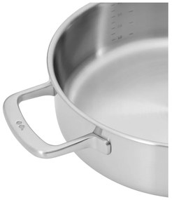 Padella in acciaio inox con coperchio ø 28 cm tegame Lucca 3.0 – FABINI