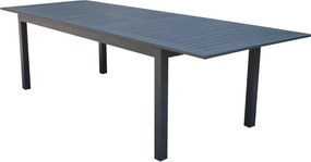 ARGENTUM - tavolo da giardino allungabile in alluminio da 220