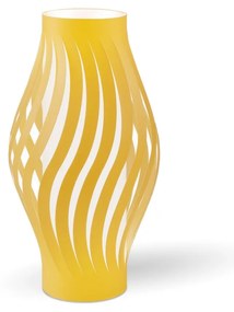 Lampada Da Scrivania Moderna Helios Polilux ® Ocra Pastello 1 Luce E27