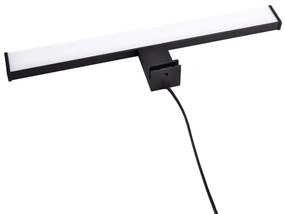 Illuminazione a LED per specchi da bagno ELBA LED/8W/230V 4000K 40 cm IP44 nero