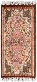 Agra Tappeto 30x60 Beige (Indian) Annodato A Mano