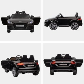 Macchina Elettrica per Bambini 12V con Licenza Audi TT Nero...