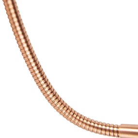 Lampada da parete moderna in rame con braccio flessibile - Brescia Combi