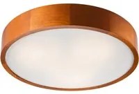 Lampada a Soffitto Eveline, Marrone, Legno, 8x47x47 cm, EPIKASA