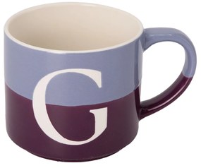 Tazza lettera G blu 400 ml Blend Collection