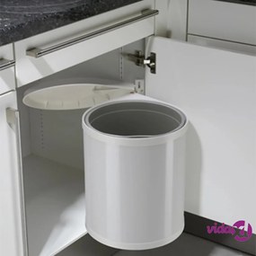 Hailo Pattumiera da Dispensa Compact-Box Taglia M 15 L Bianca 3555-001