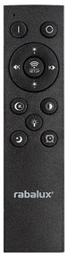 Rabalux 71314-LED lampada da soffitto dimmerabile TANELI 56W/230V 3000/4000/6000K cromo/nero+telecomando
