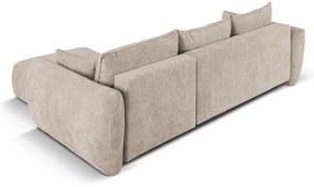 Divano angolare beige (angolo destro) Matera - Cosmopolitan Design