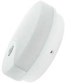 Lampada da parete LED per esterni con sensore di movimento, LED/18W/230V, IP44, bianca