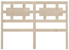 Testiera letto 165,5x4x100 cm in legno massello di pino