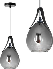 Lampada APP1774-1CP BLACK GREY