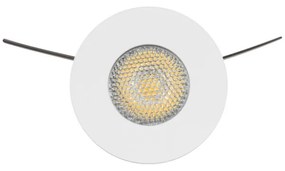 Faretto Segnapasso LED 3W CREE Bianco, 25°, IP44, 220V Colore  Bianco Naturale 4.000K
