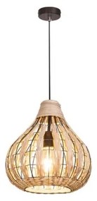 Rabalux 7604 - Lampadario a sospensione con filo ZAHARA 1xE27/40W/230V