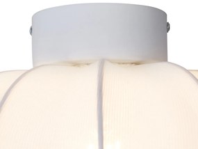 Plafoniera Japandi bianca 27cm - Plu Asyesha