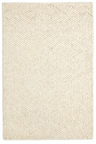 Kave Home - Tappeto Miray di lana bianco 160 x 230 cm