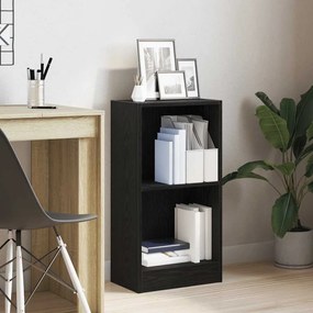 Libreria Rovere Nero 40x24x76 Cm İn Legno Multistrato /