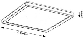 Rabalux 7775-LED Lampada da esterno dimmerabile LED/15W/230V Wi-Fi Tuya IP44 + TC