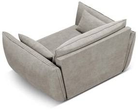 Poltrona grigio chiaro Vanda - Mazzini Sofas