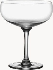 Set di 4 bicchieri da cocktail in cristallo soffiato Classic
