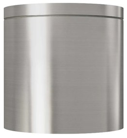 Applique da soffitto IP54 GU10 in Alluminio e Vetro - Inox