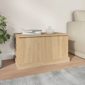 Contenitore rovere sonoma 70x40x38 cm legno multistrato