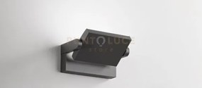 Sonny appique ip65 cct 3000-4000k 20w 1492-1504lm antracite