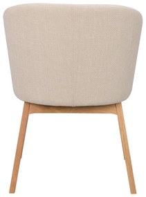 Set di sedie da pranzo beige in imbottito 2 pz Windham – Rowico