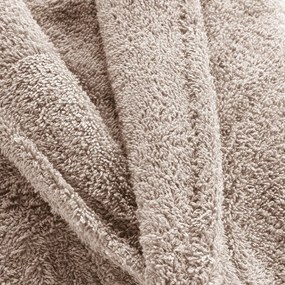 Accappatoio marrone chiaro in cotone M Tendresse – douceur d'intérieur