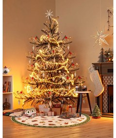 Tappeto rotondo verde con motivo natalizio ø 150 cm Green Christmas - Villeroy&amp;Boch