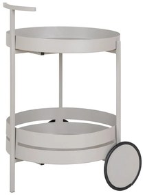 Tavolo da portata in metallo su ruote 40x49,5 cm Beja - House Nordic