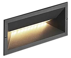 Lucande - Jaano LED Applique da Incasso a Parete da Esterno Antracite Lucande