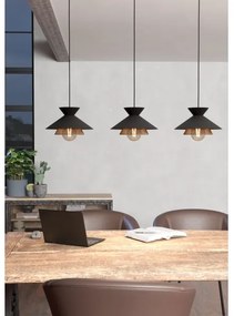 Eglo 43886 - Lampadario a sospensione con filo GRIZEDALE 3xE27/40W/230V