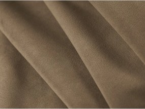 Poltrona grigio tortora con rivestimento in velluto Abby – Micadoni