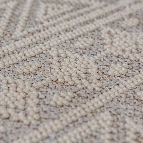 Tappeto grigio/beige lavabile 194x290 cm Lucia – Flair Rugs