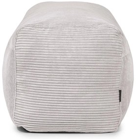 Puof a sacco verde con rivestimento in velluto a coste Plus 100 Lounge – SLOWDOWN