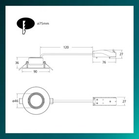 Philips - Set da 3 faretti LED dimmerabili da incasso CILANTRO LED/5W/230V 4000K bianco