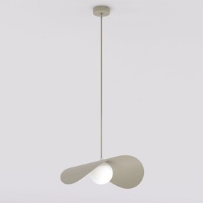 Lampada a sospensione RITUAL 1 G9 L in Acciaio