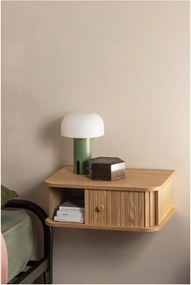 Comodino di colore naturale con effetto pino da parete Jena – WOOOD