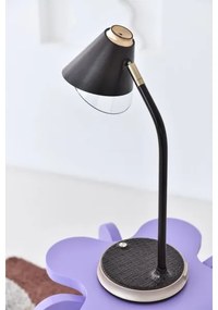 Immax 08971L - Lampada da tavolo LED dimmerabile FINCH LED/9W/12/230V marrone/oro