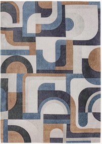 Tappeto jacquard lavabile da interno-esterno Module