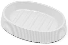 Portasaponetta Bianco serie Blob