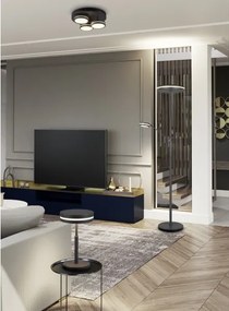 Trio - Plafoniera a LED dimmerabile FRANKLIN 3xLED/8,5W/230V Ø 35 cm nera