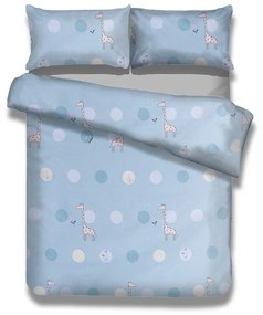 Biancheria da letto in cotone per bambini Dreamland, 135 x 200 cm Happy Giraffe - AmeliaHome