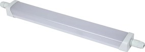 Plafoniera LED 18W 60cm IP65 con LED SAMSUNG - No Flickering Colore Bianco Freddo 6.000K