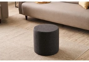 Pouf RONDO Ø 40 cm, marrone scuro