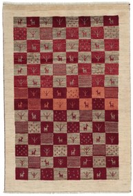 Gabbeh Tappeto 110 x 160 (Iran) Annodato A Mano
