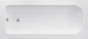 Mexen Vega vasca rettangolare 130 x 70 cm, bianca - 55011307000