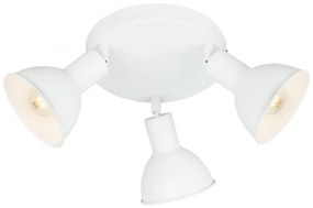 Briloner 2674-036 - Faretto RETRO 3xE14/25W/230V bianco