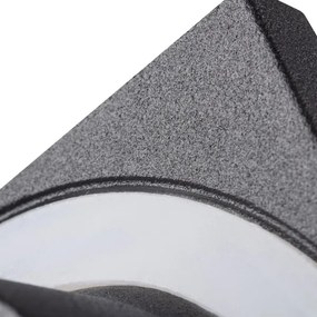 Kanlux 33120 - Lampada da bagno da incasso FLINI 10W IP44 nera