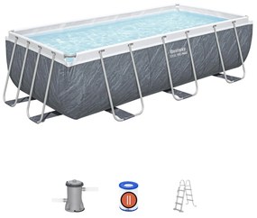 Piscina fuori terra 404x201x100 cm Steel Pro Max Bestway